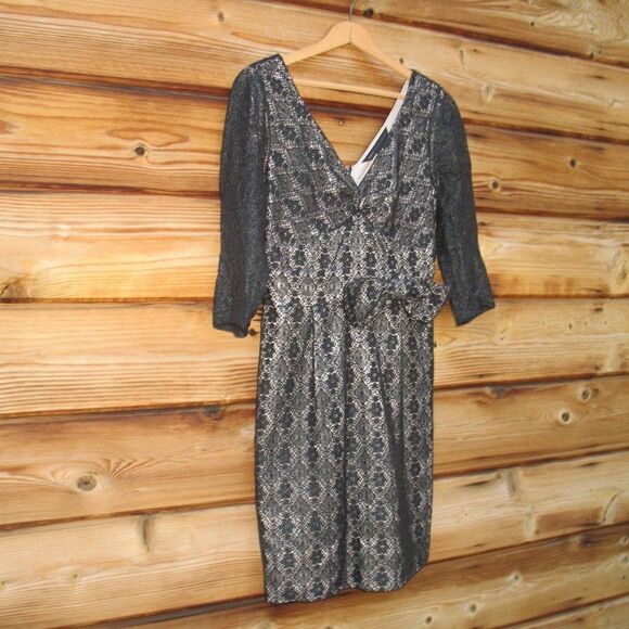 Marc Jacobs Lace Bow Cocktail Mini Dress - Picture 3 of 8